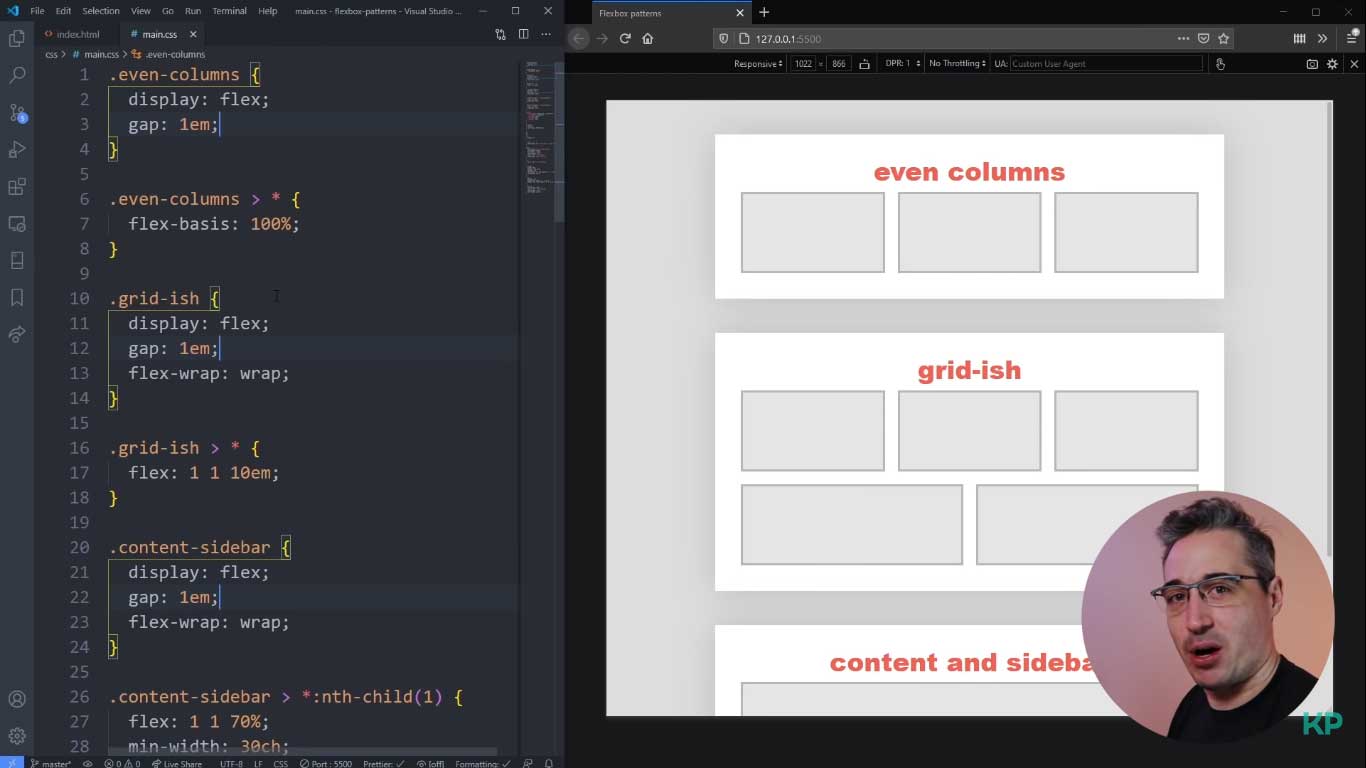 Flexbox design patterns you can use in your projects – REDO FROM START